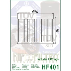 Filtro de Aceite Hiflofiltro HF401