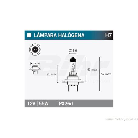 Lampara OSRAM 64210 H7