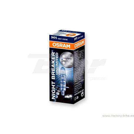 Lampara OSRAM H1 Night Breaker Unlimited
