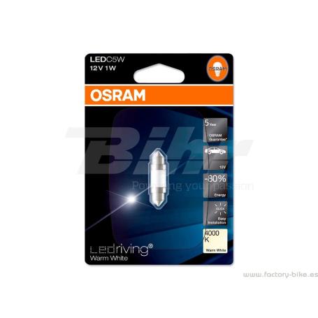 Lampara OSRAM LED Retofit 12Vcool Festoon 6000K