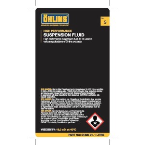 ACEITE OHLINS FORK OIL 1L Nº5 19,0 cSt SAE 7,5