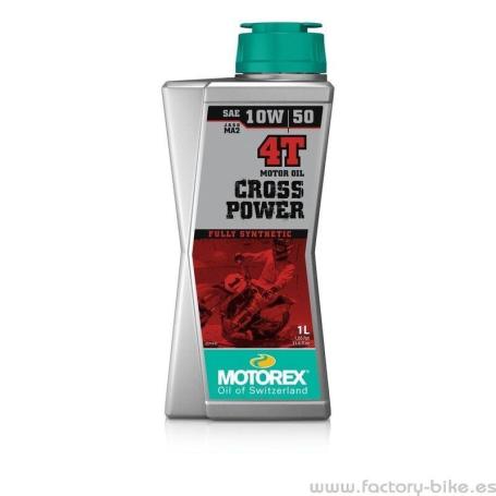 MOTOREX CROSS POWER 4T 10W50 1L MA2