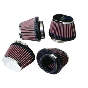 Filtros de potencia K&N D. 54mm. Tapa cromada