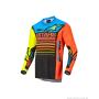 ALPINESTARS YOUTH RACER COMPASS JERSEY BLACK / YELLOW FLUO / CORAL  (3772122 1534)