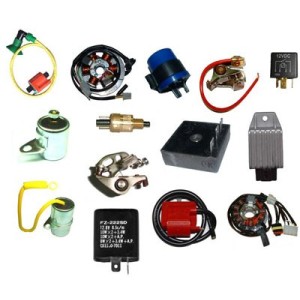 Recambios parte eléctrica para moto. Tienda online